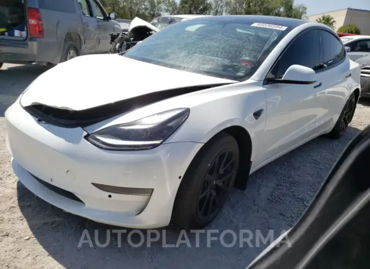 TESLA MODEL 3 2021 vin 5YJ3E1EA4MF871982 from auto auction Copart