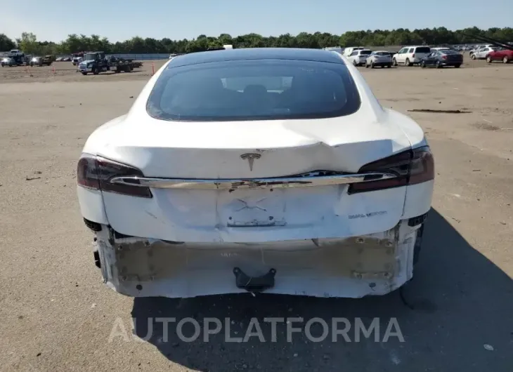 TESLA MODEL S 2020 vin 5YJSA1E26LF366296 from auto auction Copart