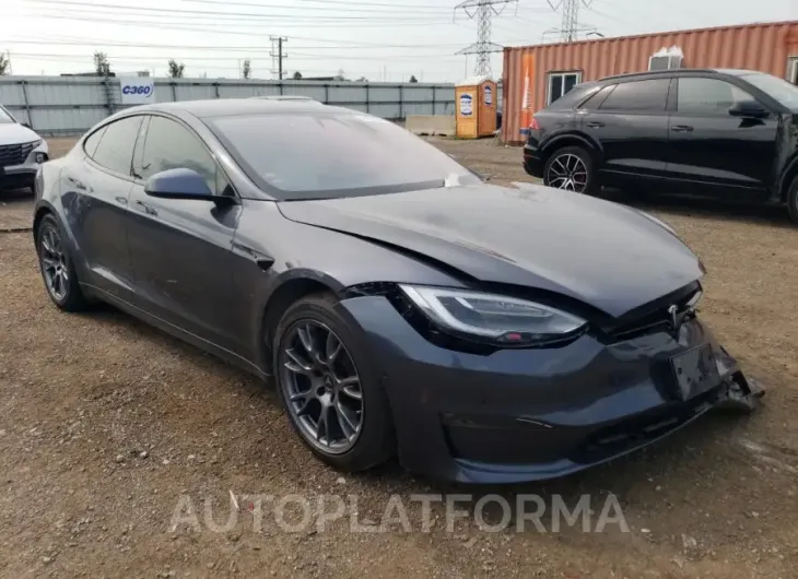 TESLA MODEL S 2021 vin 5YJSA1E57MF443561 from auto auction Copart