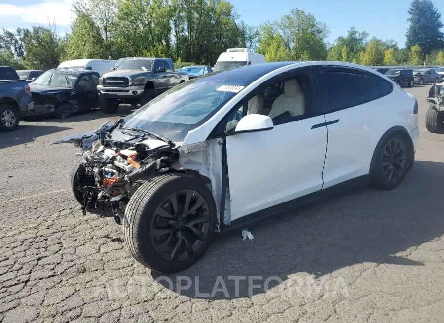 TESLA MODEL X 2023 vin 7SAXCBE58PF391791 from auto auction Copart