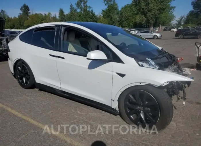 TESLA MODEL X 2023 vin 7SAXCBE58PF391791 from auto auction Copart