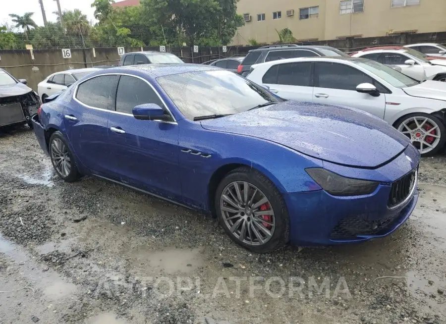 MASERATI GHIBLI 2017 vin ZAM57XSA8H1198778 from auto auction Copart