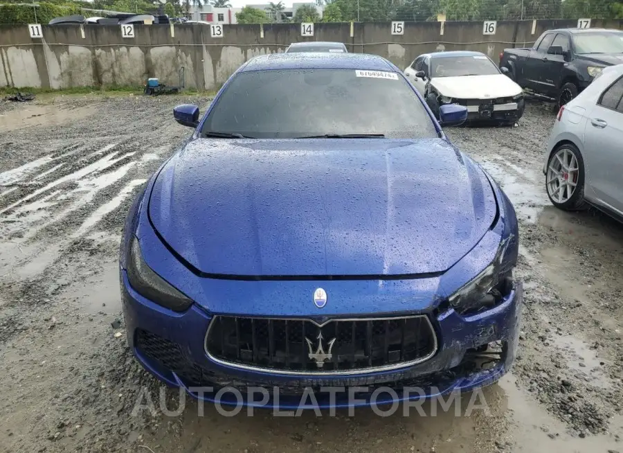 MASERATI GHIBLI 2017 vin ZAM57XSA8H1198778 from auto auction Copart