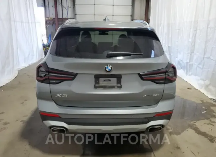 BMW X3 XDRIVE3 2024 vin 5UX53DP00R9U54606 from auto auction Copart