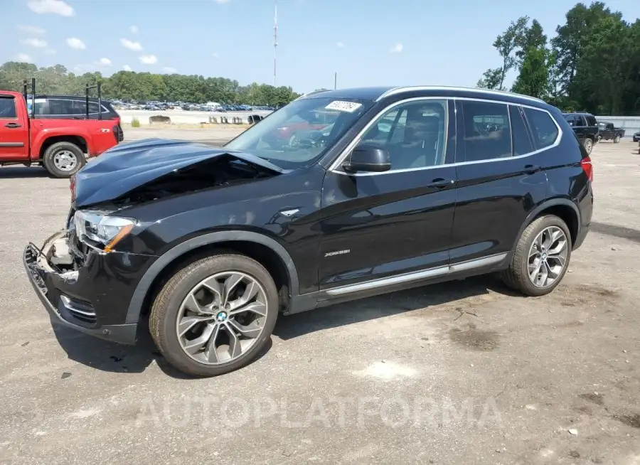 BMW X3 XDRIVE2 2016 vin 5UXWX9C55G0D84497 from auto auction Copart