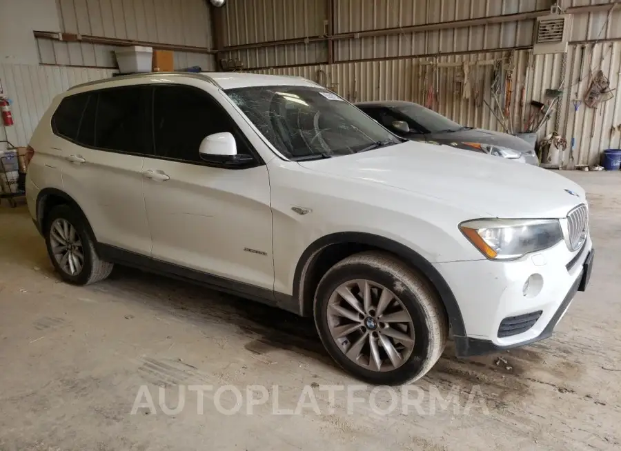 BMW X3 XDRIVE2 2016 vin 5UXWX9C5XG0D71826 from auto auction Copart