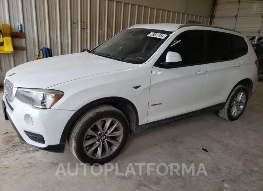 BMW X3 XDRIVE2 2016 vin 5UXWX9C5XG0D71826 from auto auction Copart