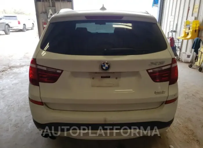 BMW X3 XDRIVE2 2016 vin 5UXWX9C5XG0D71826 from auto auction Copart