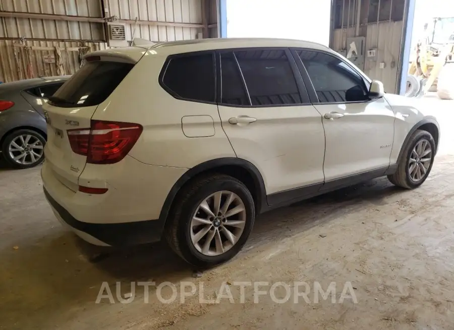 BMW X3 XDRIVE2 2016 vin 5UXWX9C5XG0D71826 from auto auction Copart