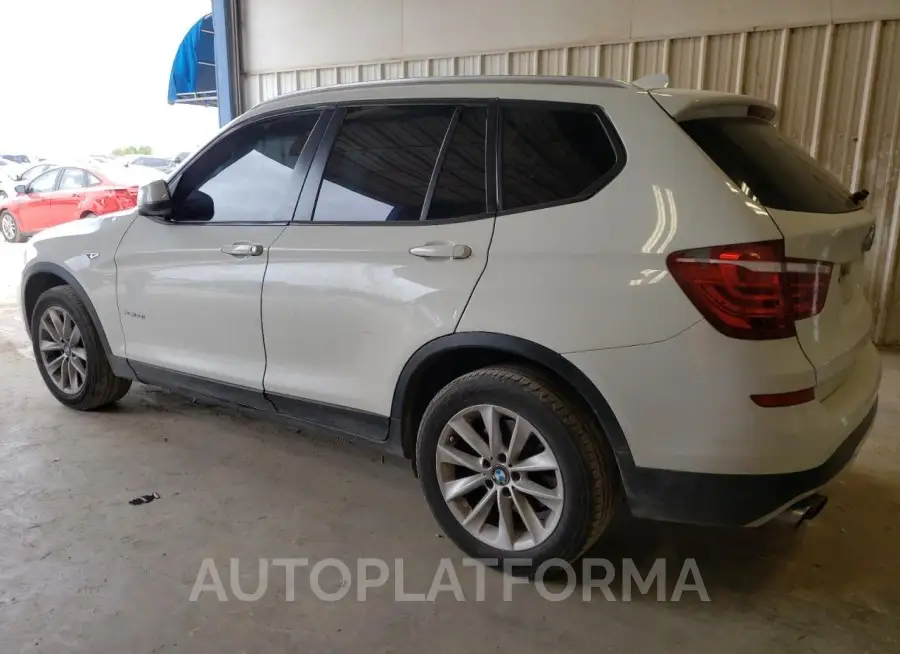 BMW X3 XDRIVE2 2016 vin 5UXWX9C5XG0D71826 from auto auction Copart