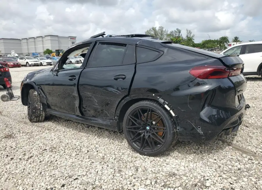 BMW X6 M COMPE 2024 vin 5YM23ET05R9T44416 from auto auction Copart