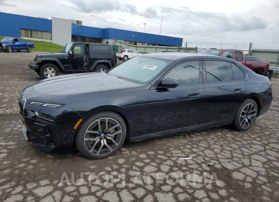 BMW 760 XI 2023 vin WBA33EJ00PCM89246 from auto auction Copart