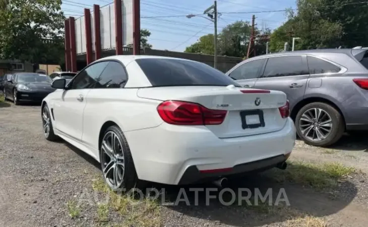 BMW 440XI 2018 vin WBA4Z7C51JEA34461 from auto auction Copart