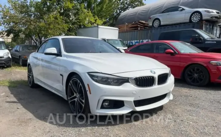 BMW 440XI 2018 vin WBA4Z7C51JEA34461 from auto auction Copart