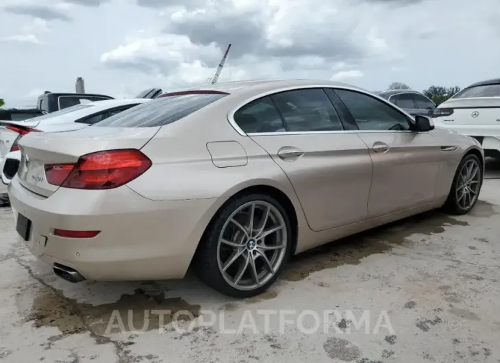 BMW 650 I GRAN 2015 vin WBA6B2C5XFD130017 from auto auction Copart