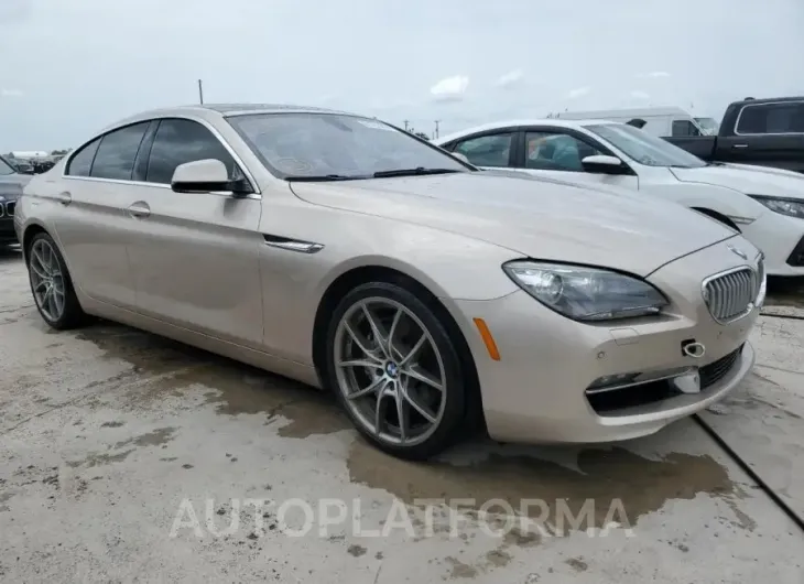 BMW 650 I GRAN 2015 vin WBA6B2C5XFD130017 from auto auction Copart