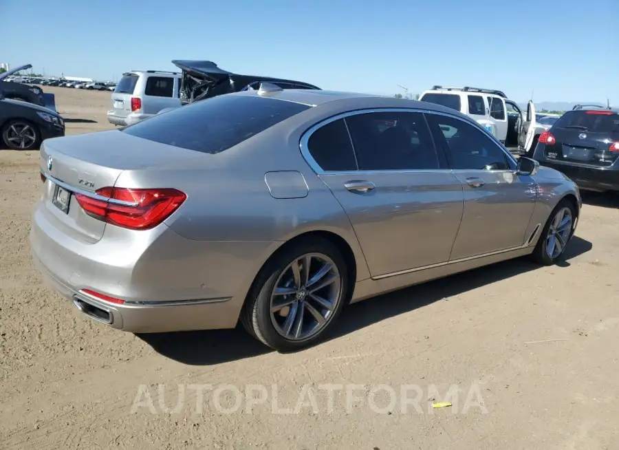 BMW 750 XI 2016 vin WBA7F2C59GG418801 from auto auction Copart