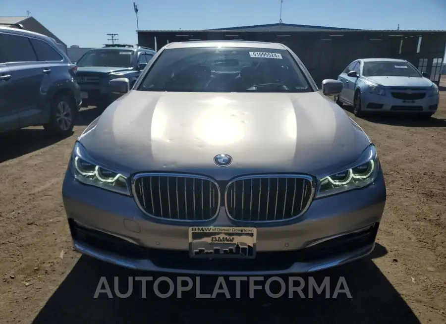 BMW 750 XI 2016 vin WBA7F2C59GG418801 from auto auction Copart