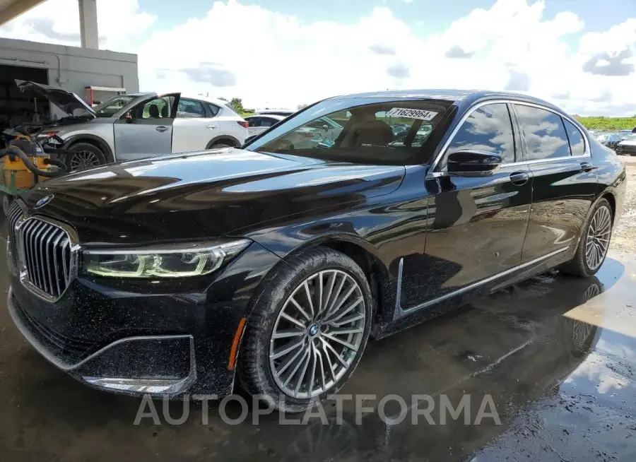 BMW 740 I 2021 vin WBA7T2C03MCF65523 from auto auction Copart