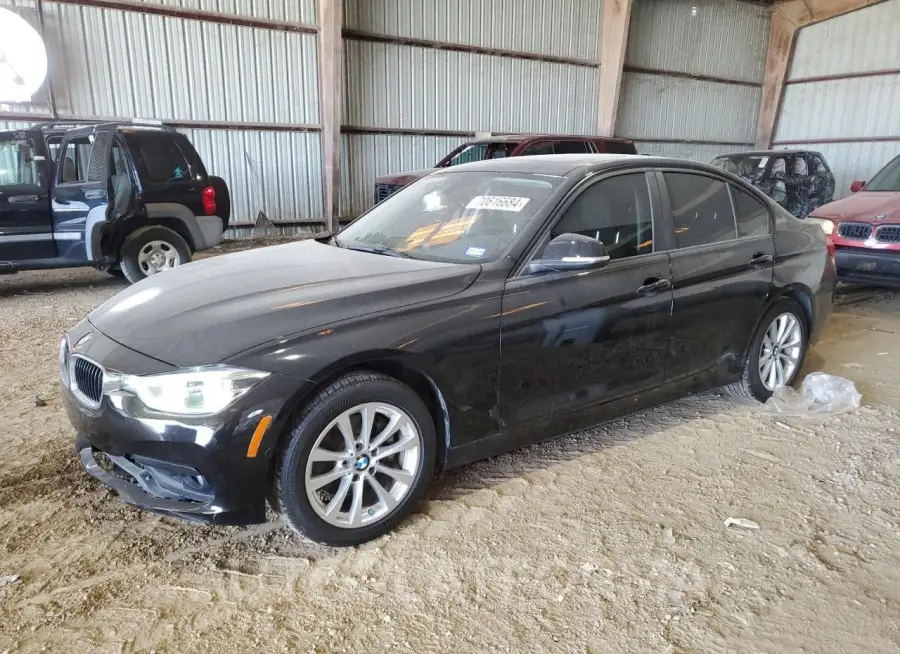 BMW 320 I 2018 vin WBA8E1G56JNU90862 from auto auction Copart