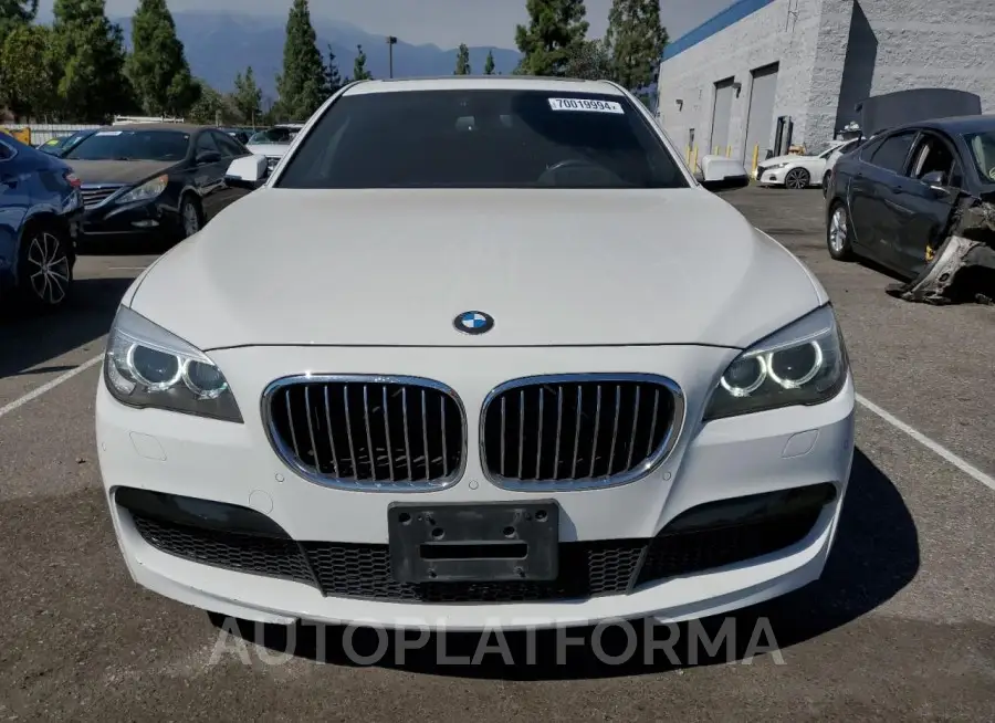 BMW 740 LI 2015 vin WBAYE4C55FD947455 from auto auction Copart