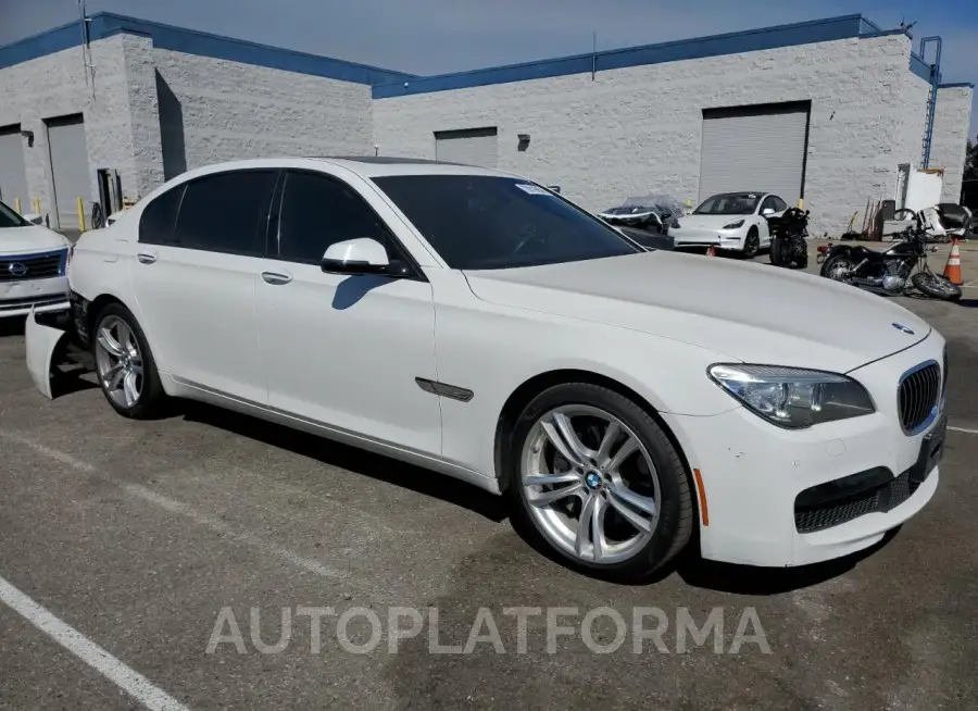 BMW 740 LI 2015 vin WBAYE4C55FD947455 from auto auction Copart