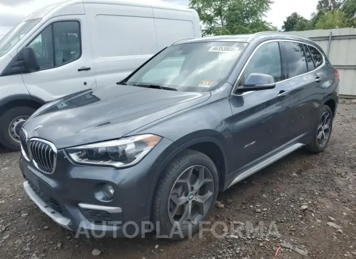 BMW X1 XDRIVE2 2017 vin WBXHT3C30H5F80162 from auto auction Copart