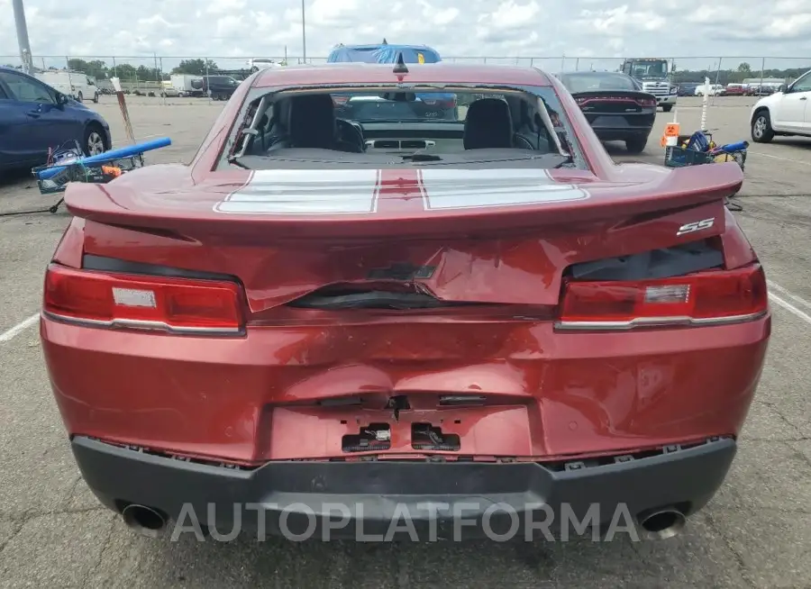 CHEVROLET CAMARO 2SS 2015 vin 2G1FK1EJ0F9112638 from auto auction Copart