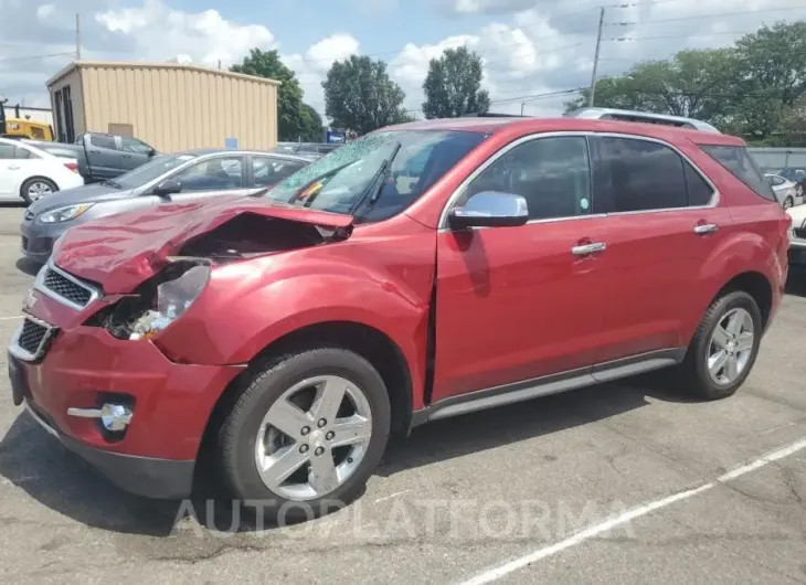 CHEVROLET EQUINOX LT 2015 vin 2GNALDEKXF6233243 from auto auction Copart