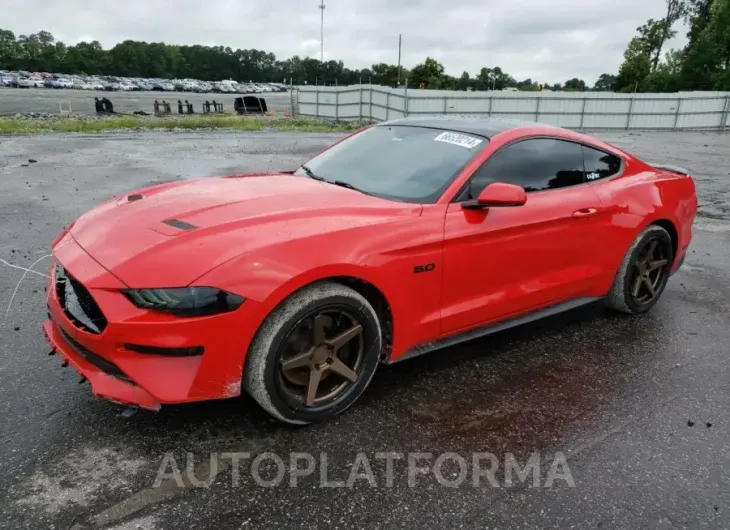 FORD MUSTANG GT 2018 vin 1FA6P8CF3J5179925 from auto auction Copart