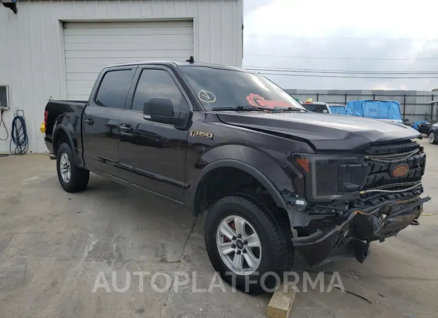 FORD F150 SUPER 2018 vin 1FTEW1E54JFA30261 from auto auction Copart