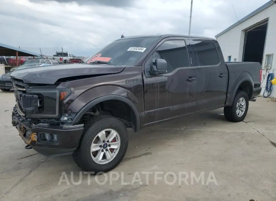 FORD F150 SUPER 2018 vin 1FTEW1E54JFA30261 from auto auction Copart