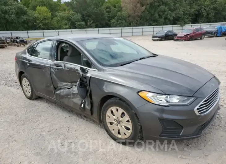 FORD FUSION S 2019 vin 3FA6P0G72KR283065 from auto auction Copart