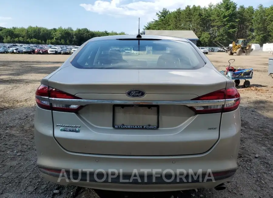 FORD FUSION SE 2017 vin 3FA6P0PU5HR376760 from auto auction Copart