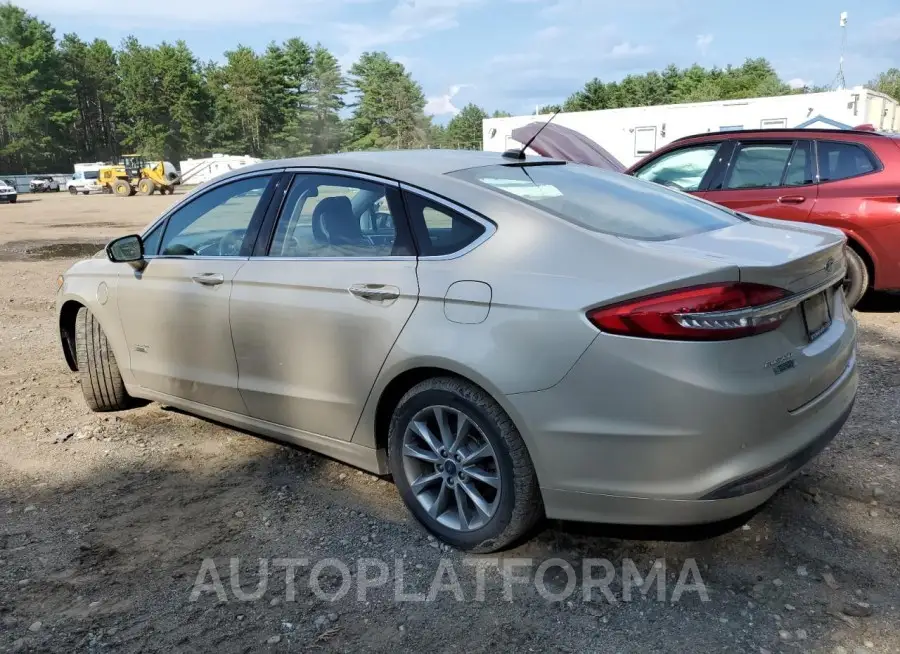 FORD FUSION SE 2017 vin 3FA6P0PU5HR376760 from auto auction Copart