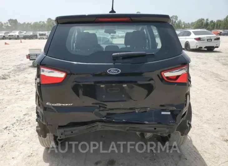 FORD ECOSPORT S 2020 vin MAJ3S2FE8LC393857 from auto auction Copart