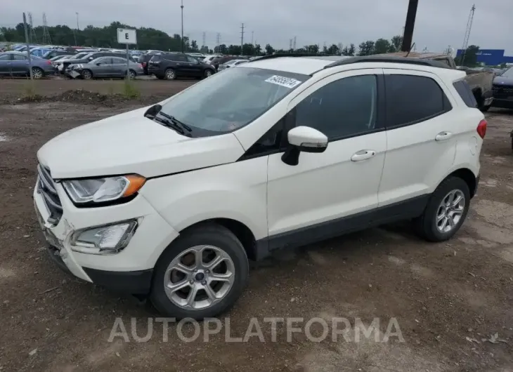 FORD ECOSPORT S 2020 vin MAJ6S3GL5LC320672 from auto auction Copart