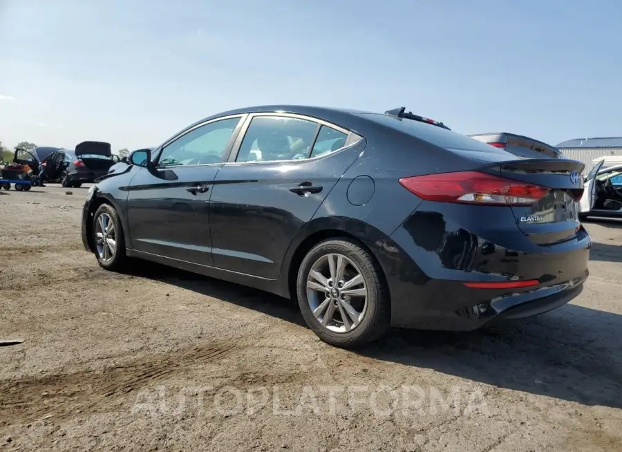 HYUNDAI elantra se 2018 vin KMHD84LF1JU474272 from auto auction Copart