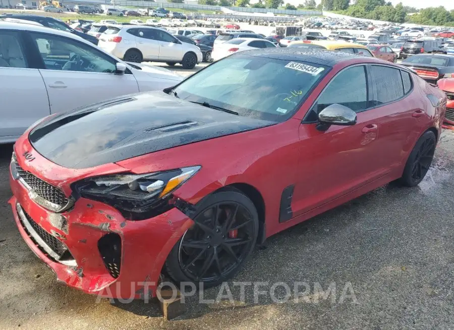 KIA STINGER GT 2018 vin KNAE45LC4J6039957 from auto auction Copart