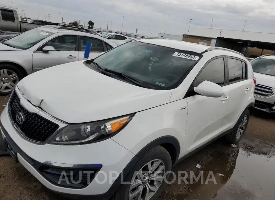 KIA SPORTAGE L 2016 vin KNDPBCAC1G7862664 from auto auction Copart