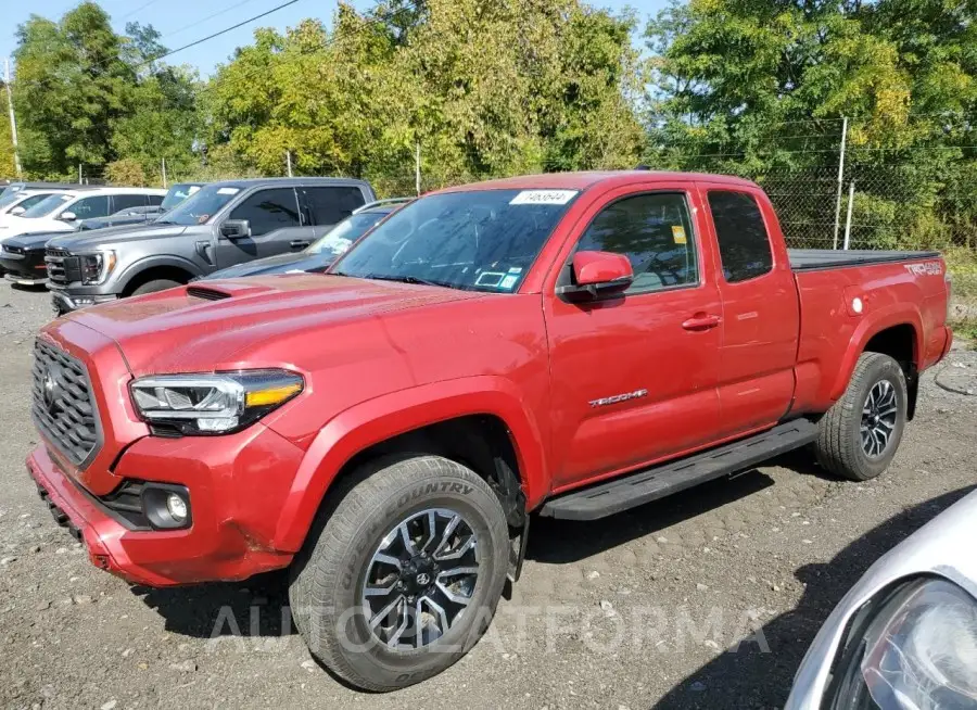 TOYOTA TACOMA ACC 2022 vin 3TYSZ5ANXNT070958 from auto auction Copart