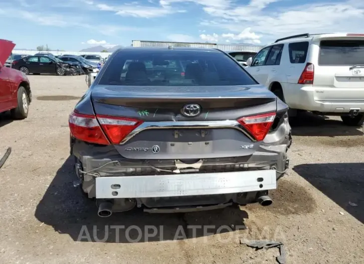 TOYOTA CAMRY XSE 2015 vin 4T1BK1FK7FU554974 from auto auction Copart