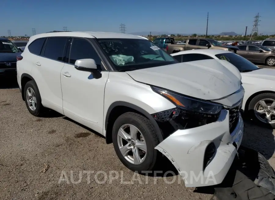 TOYOTA HIGHLANDER 2022 vin 5TDBZRBH4NS591217 from auto auction Copart