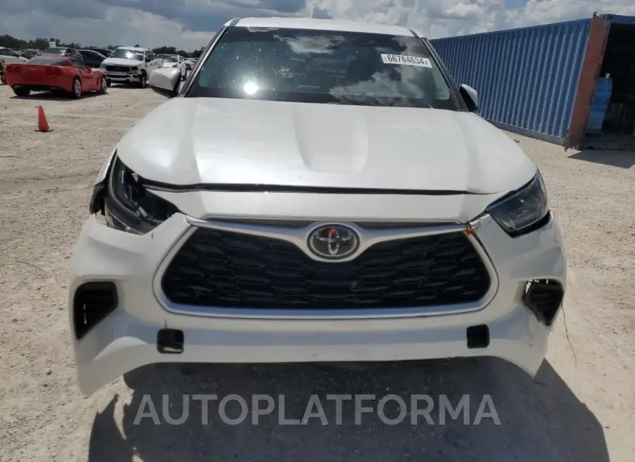 TOYOTA HIGHLANDER 2021 vin 5TDCZRAH3MS064290 from auto auction Copart