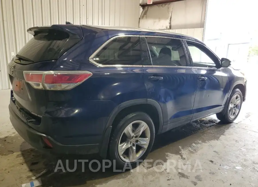 TOYOTA HIGHLANDER 2015 vin 5TDDKRFH5FS127216 from auto auction Copart