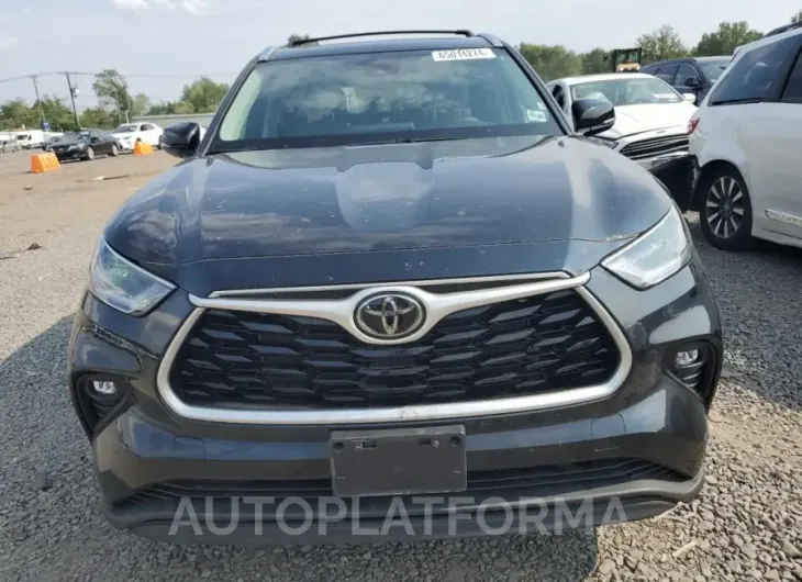 TOYOTA HIGHLANDER 2021 vin 5TDGZRBHXMS160661 from auto auction Copart