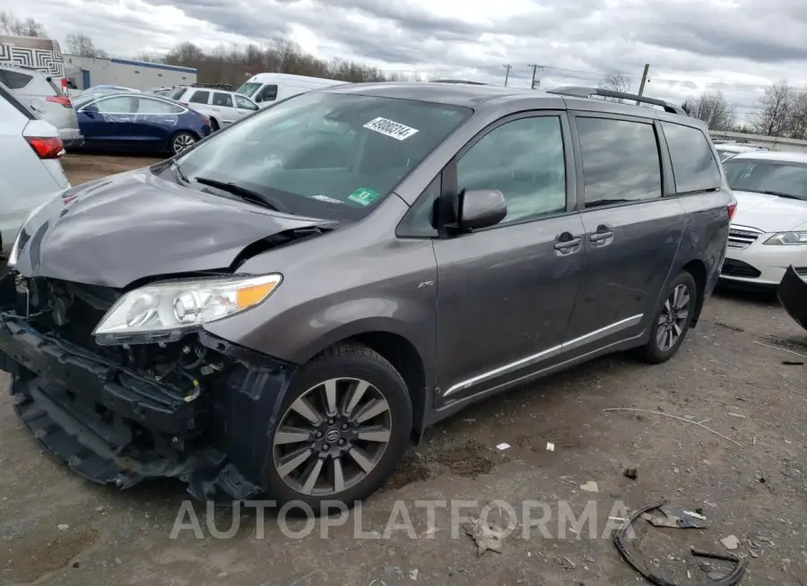 TOYOTA SIENNA LE 2018 vin 5TDJZ3DC4JS198080 from auto auction Copart