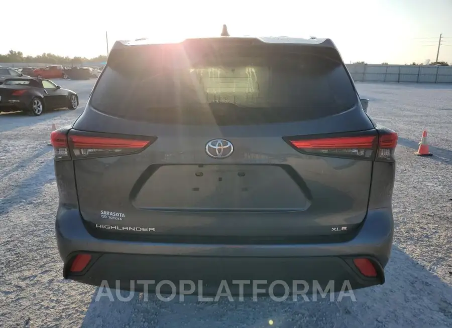 TOYOTA HIGHLANDER 2023 vin 5TDKDRAH0PS013747 from auto auction Copart