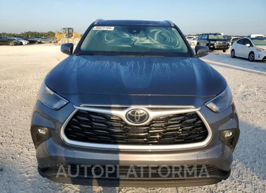 TOYOTA HIGHLANDER 2023 vin 5TDKDRAH0PS013747 from auto auction Copart