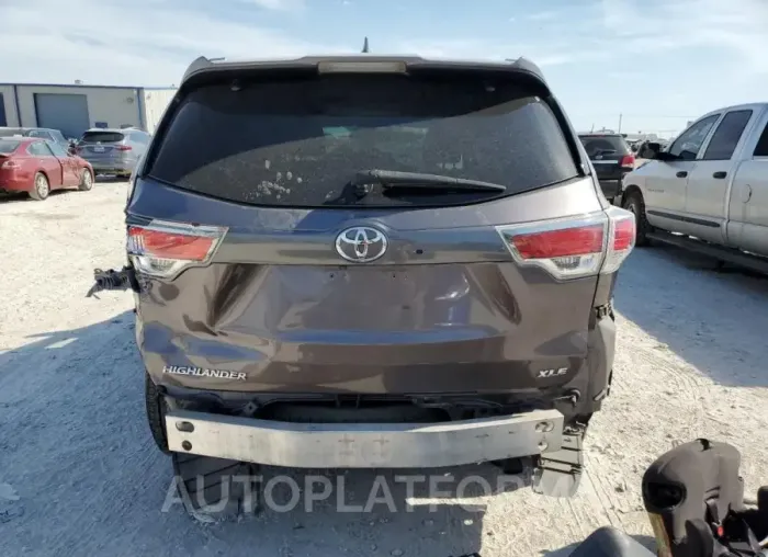 TOYOTA HIGHLANDER 2016 vin 5TDKKRFH2GS142782 from auto auction Copart